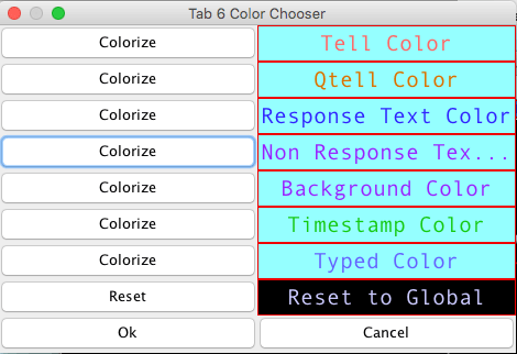 chat tab color chooser dialog